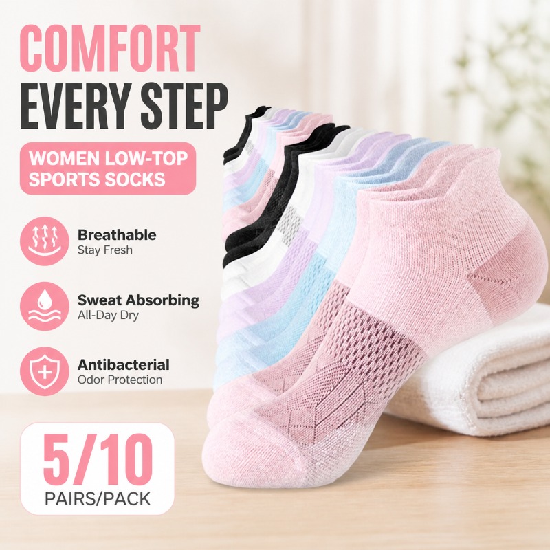 No Show Sock Women - Kolorowe skarpetki typu no-show dla kobiet,