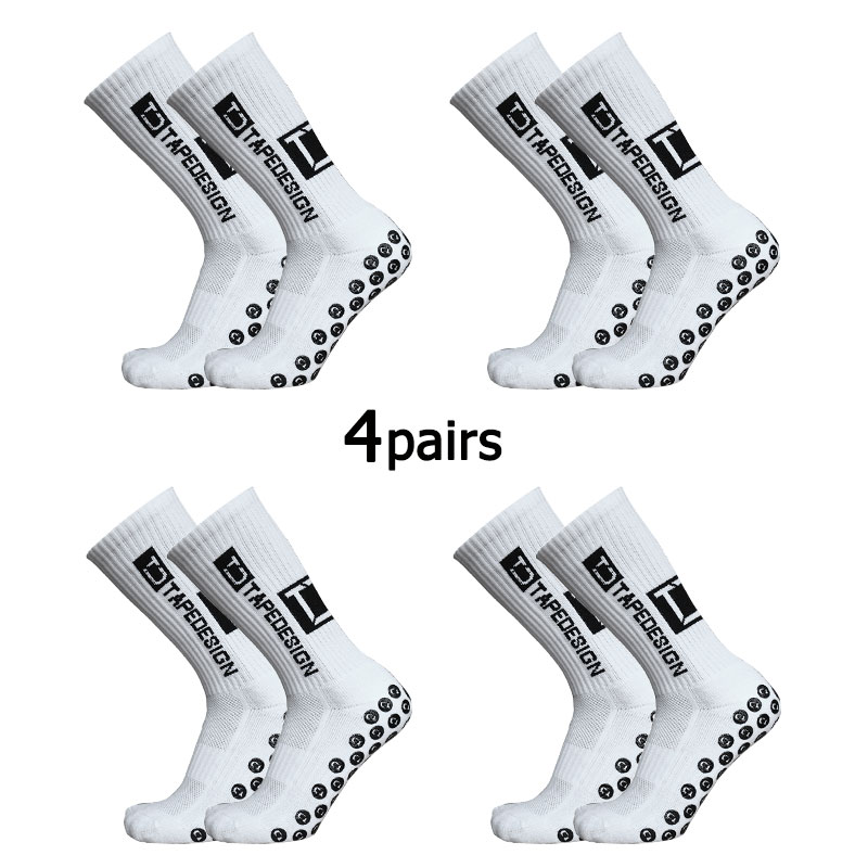 Knee High Sock Women - 4 par/partia 2024 nowe antypoślizgowe Tapedesign