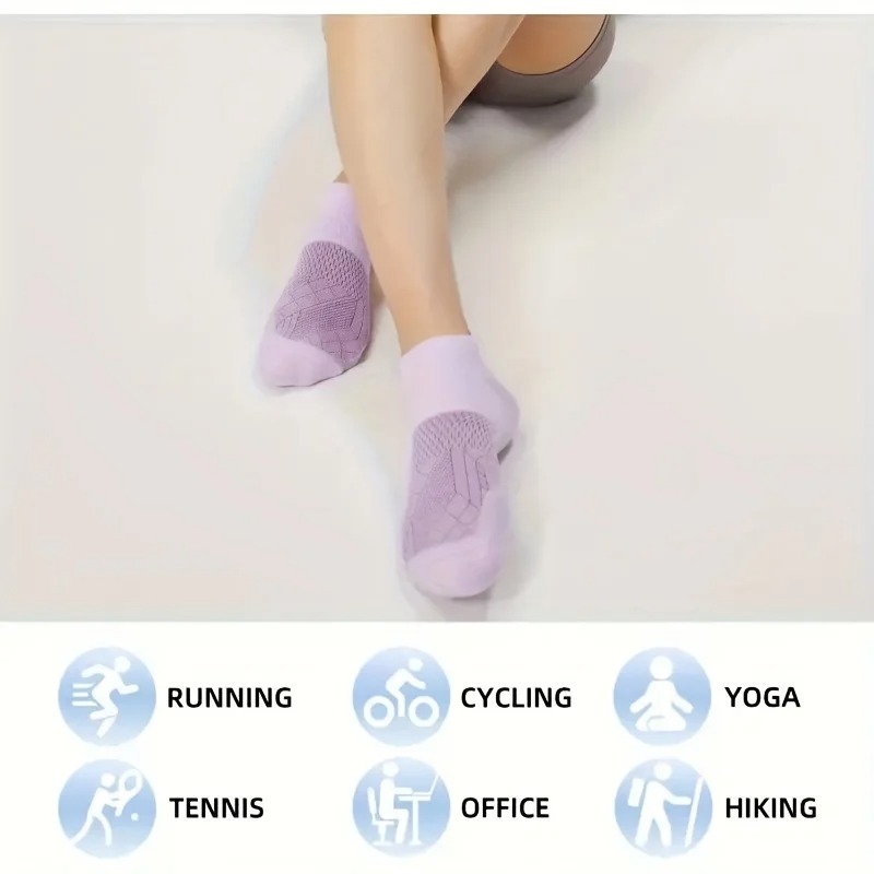Kolorowe skarpetki typu no-sho – No Show Sock Women recenzja i cena