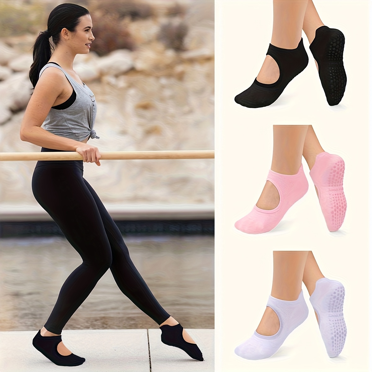 Antypoślizgowe skarpety damski – Grip Sock Yoga recenzja i cena