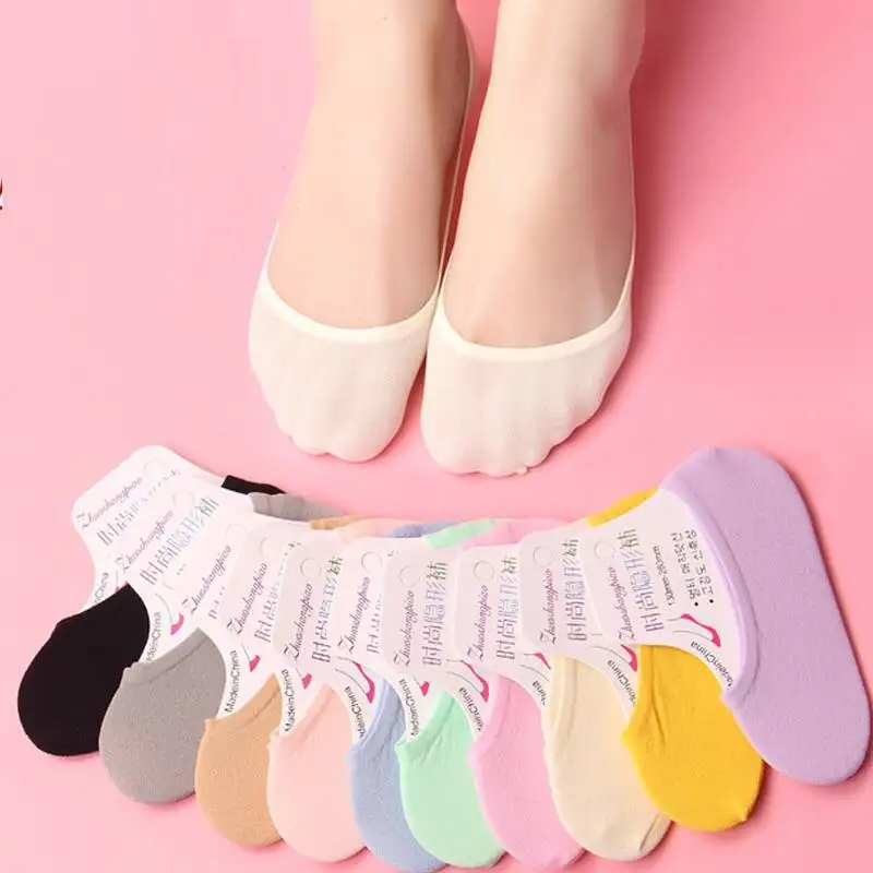 Letnie cienkie kolorowe dziewc – Invisibility Sock Loafer recenzja i cena