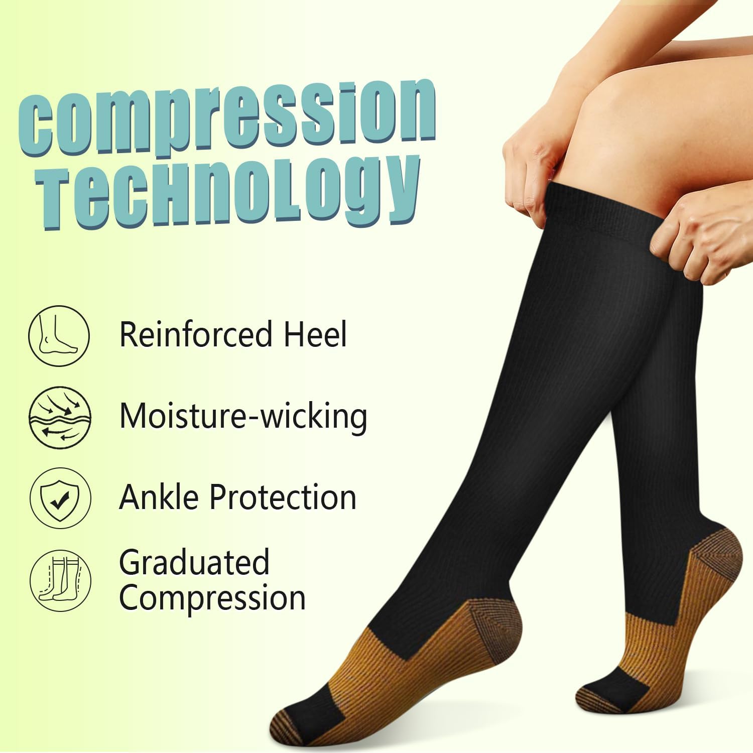 6 Par Skarpet Kompresyjnych w  – Compression Sock Medical recenzja i cena