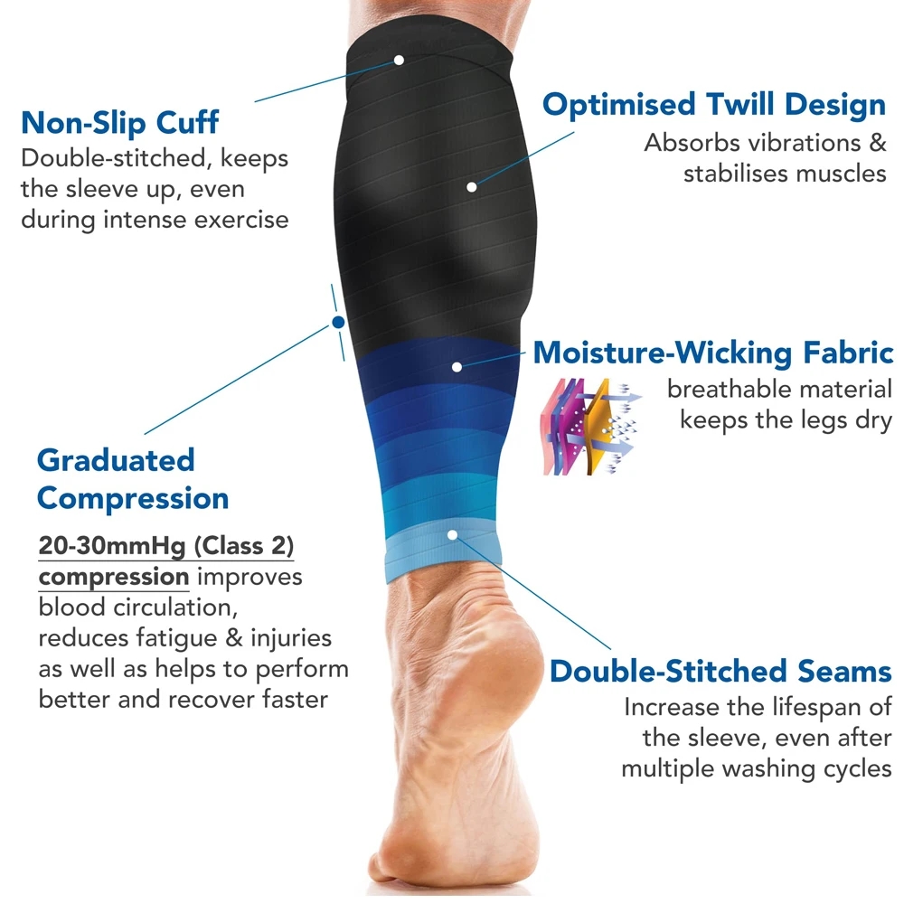 1 Para Kompresyjnych Rękawów n – Compression Sleeve Calf recenzja i cena