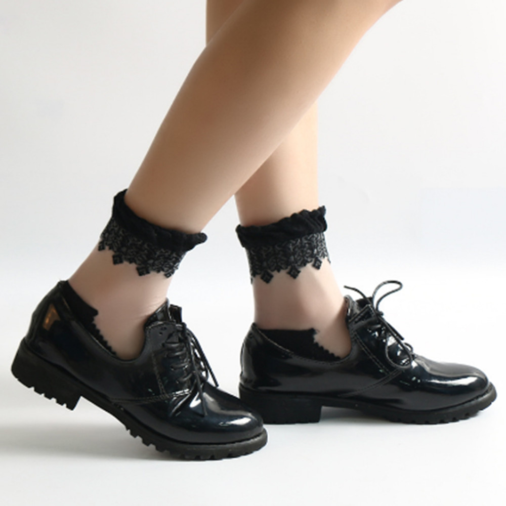 Kobieta Koronkowe krótkie skar – Invisibility Sock Loafer recenzja i cena