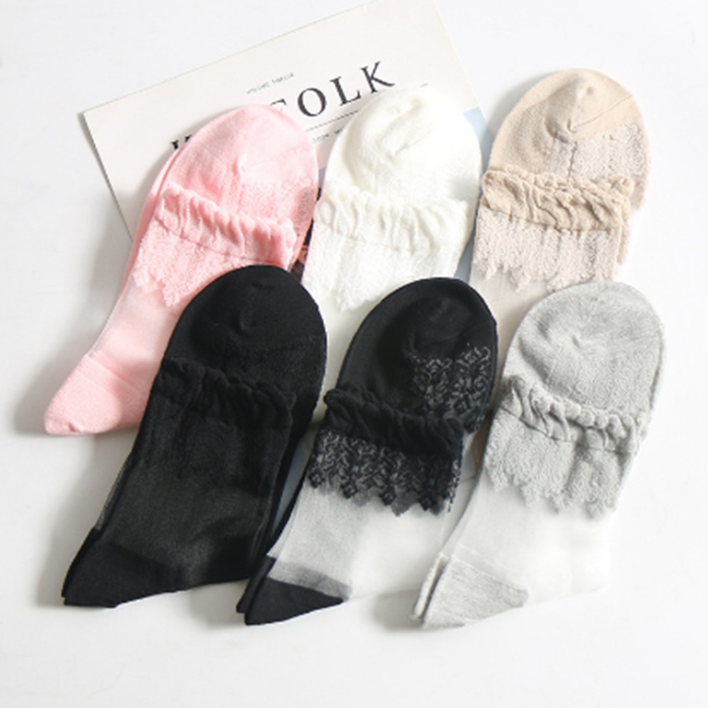 Kobieta Koronkowe krótkie skar – Invisibility Sock Loafer recenzja i cena